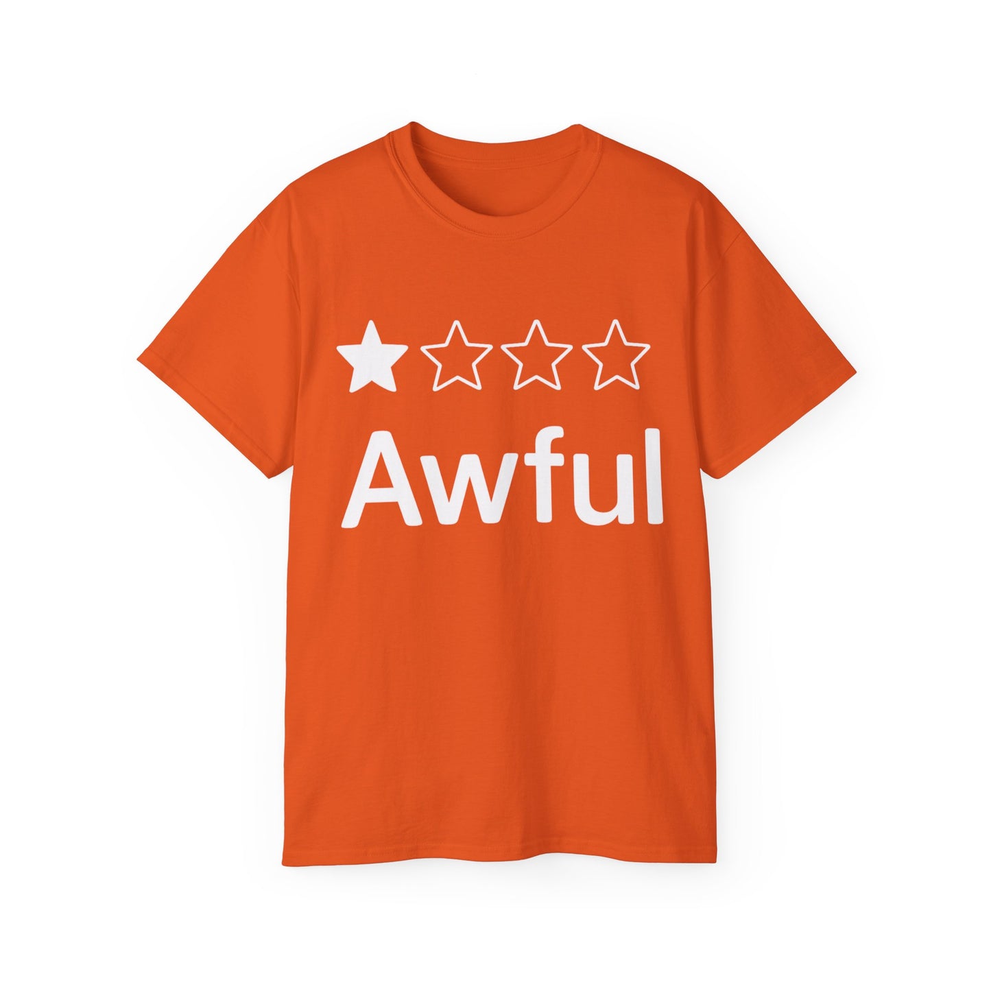 Awful Review One Star T-Shirt