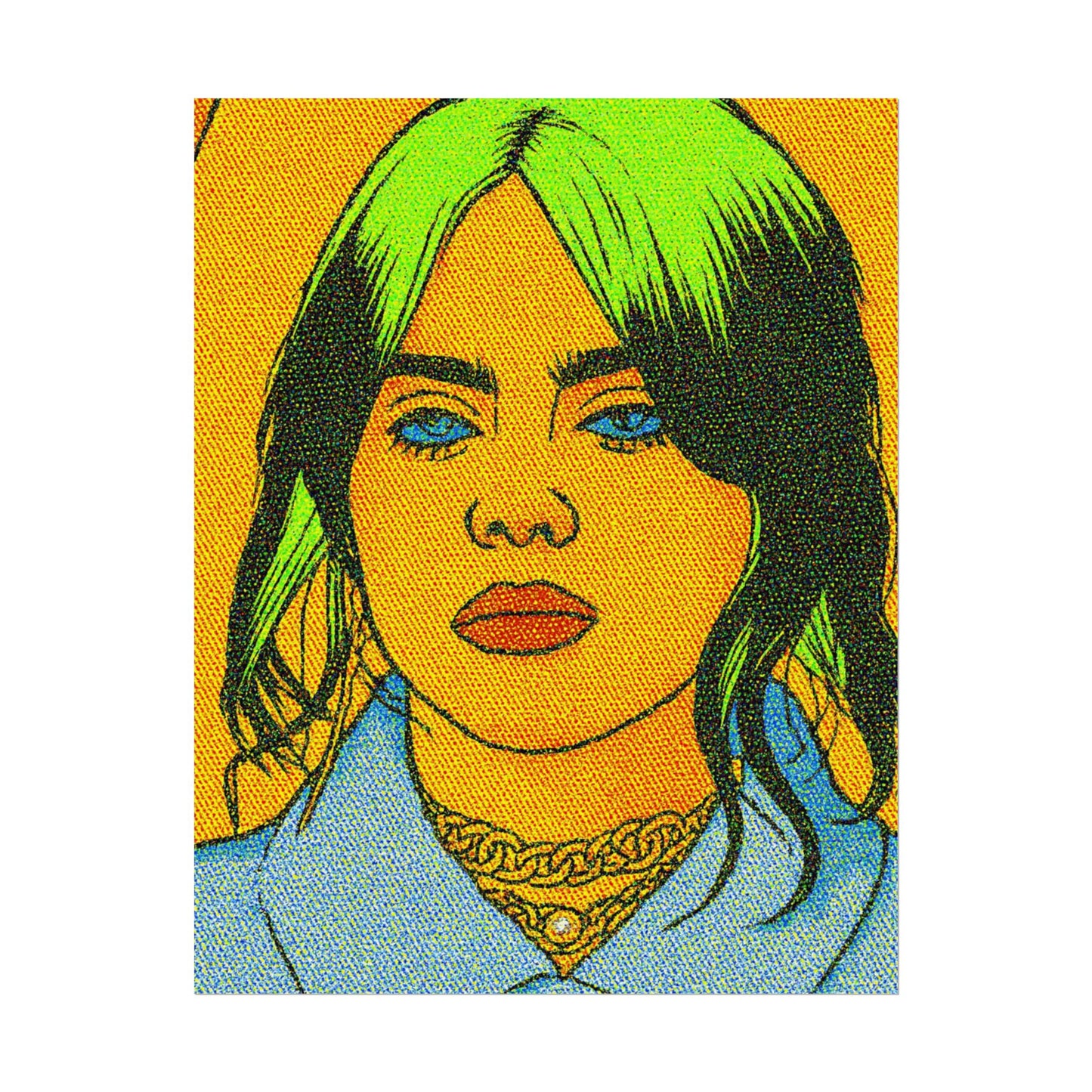 Billie Pop Art Poster