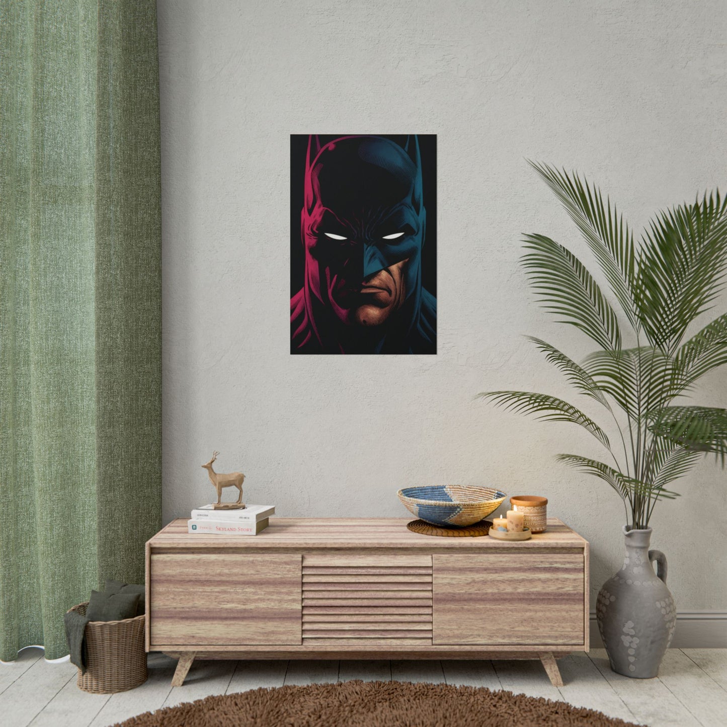 Batman Head Poster