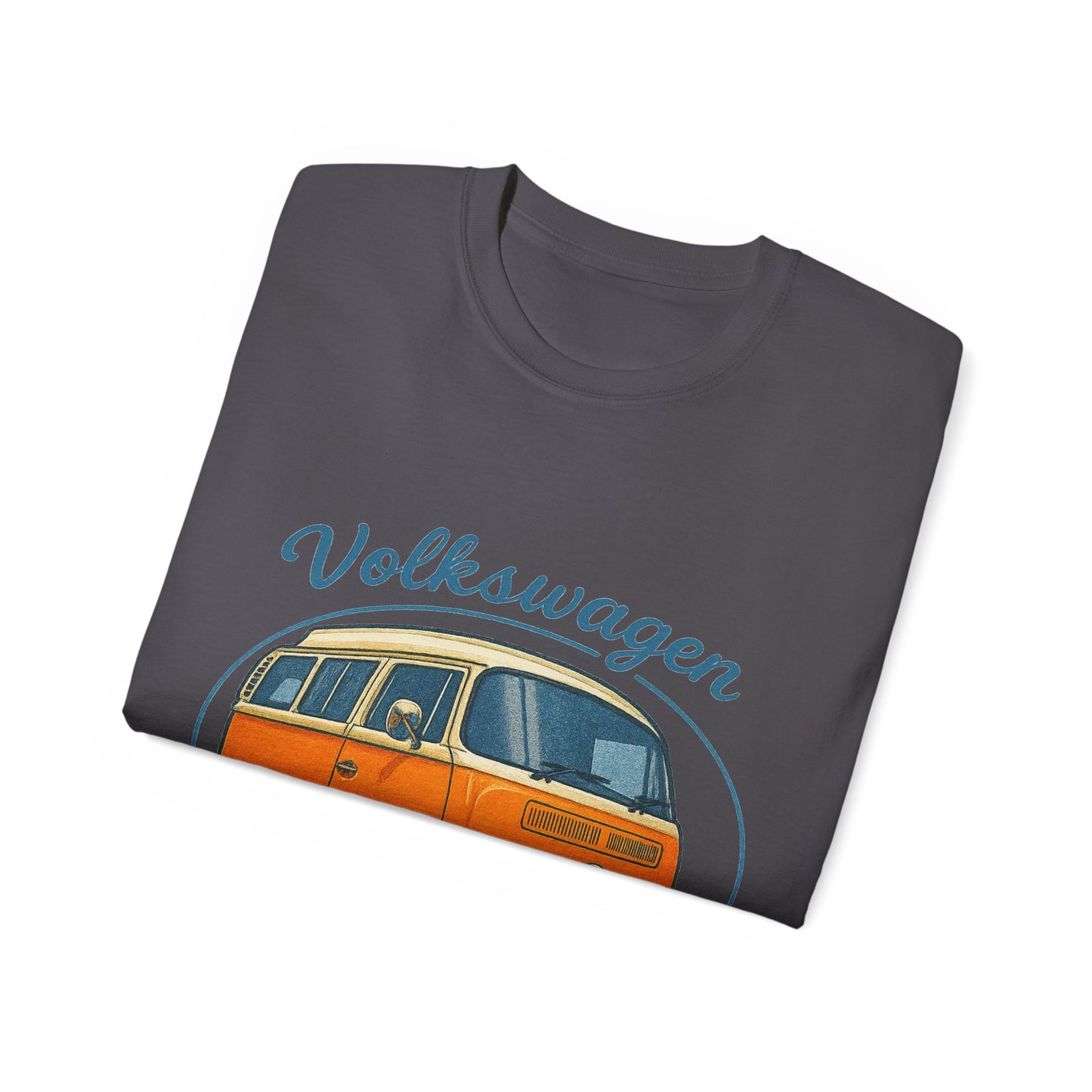Vintage Volkswagen Camper Van Light Orange T-Shirt