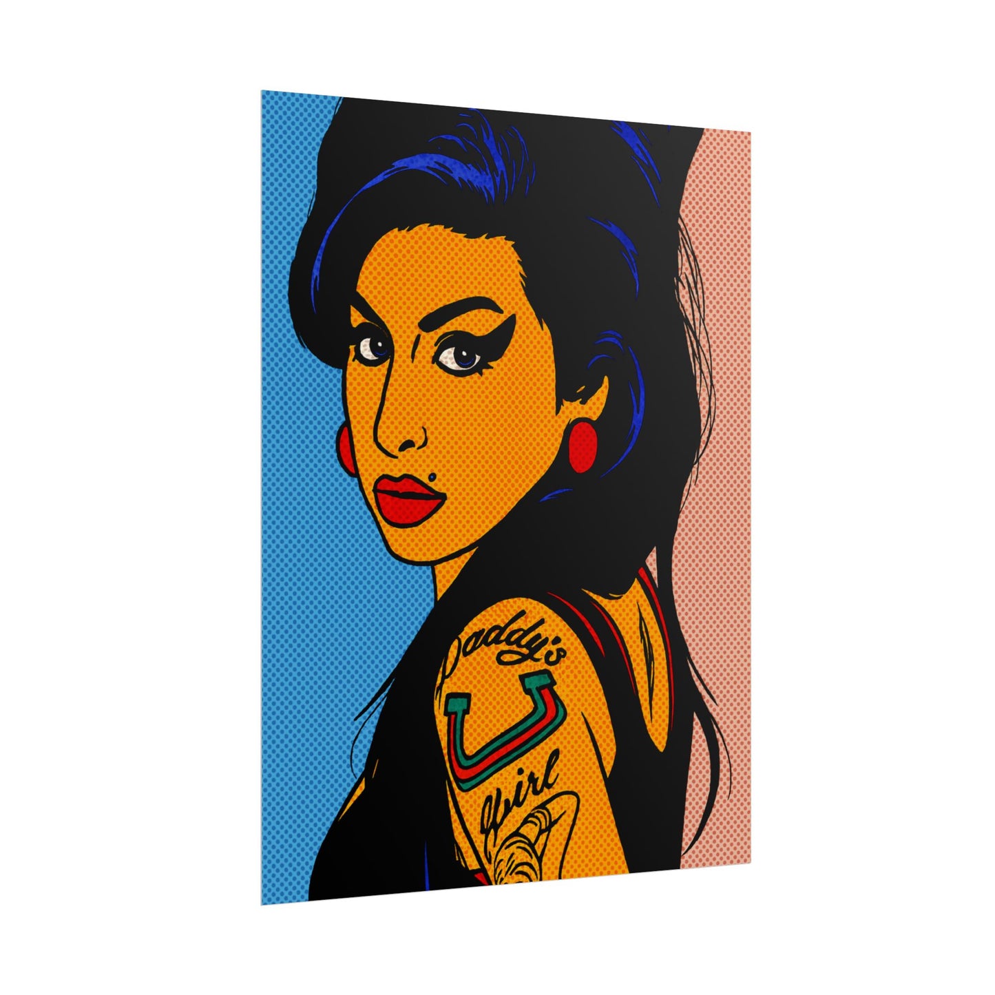 Amy Winehouse Pop Art Poster