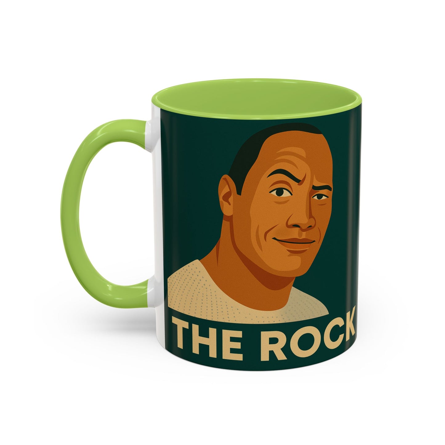 The Rock Coffee Mug, Fun Gift for Fans, Unique Home Decor, Inspirational Drinkware, Collector's Item, Birthday or Holiday Gift