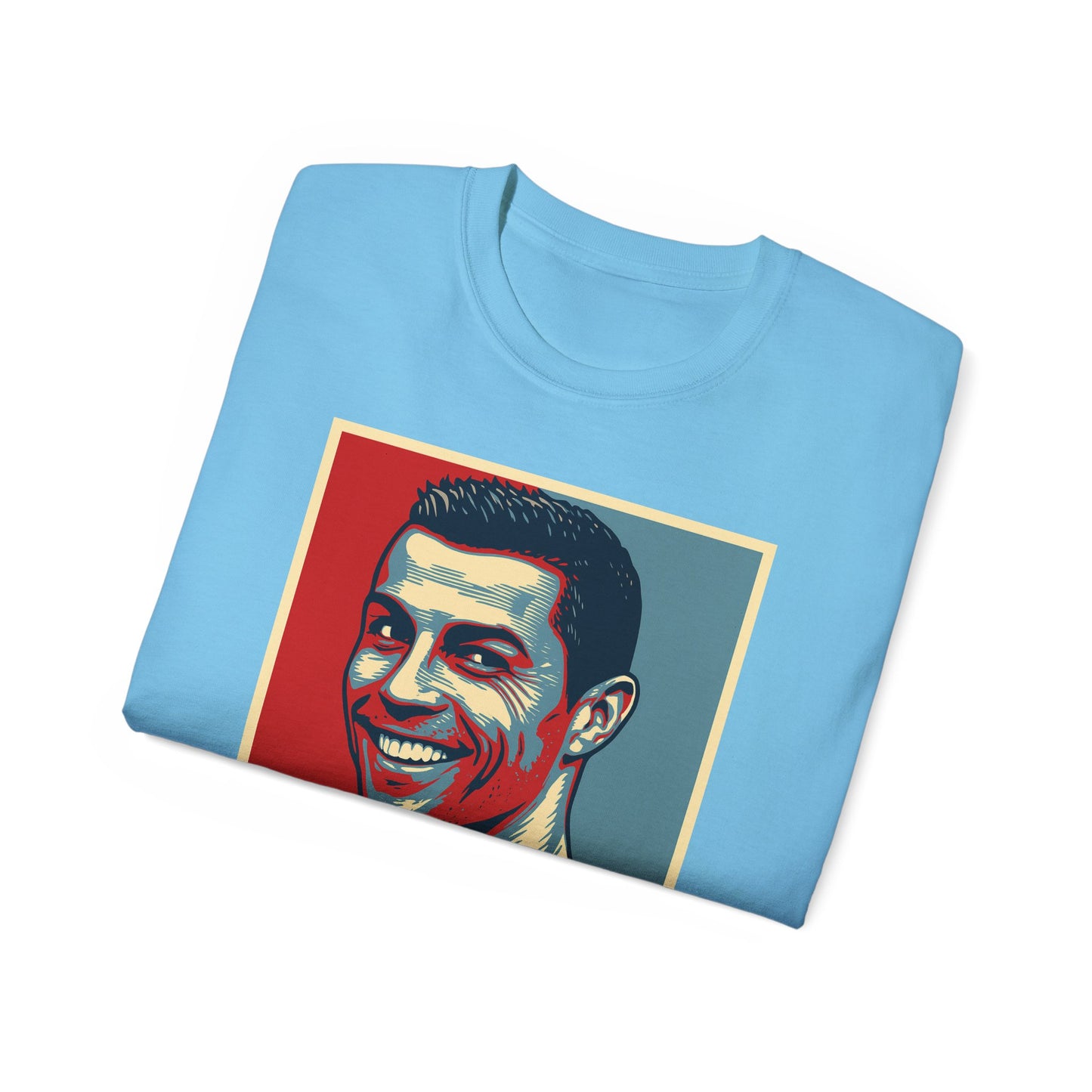 Cristiano Ronaldo Hope Poster T-Shirt - Manchester United Real Madrid