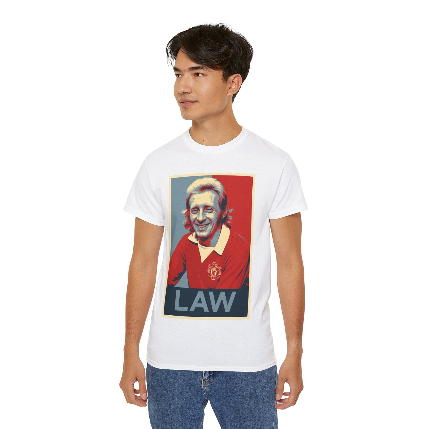 Denis Law Hope Poster - Manchester United