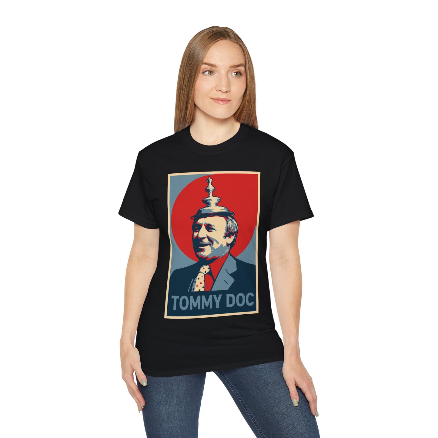 Tommy Docherty Hope Poster T-Shirt - Manchester United