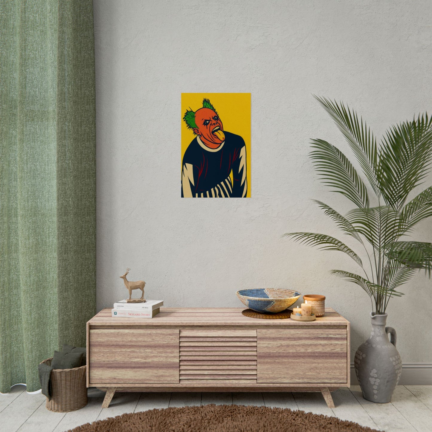 Keith Flint Prodigy Pop Art Poster