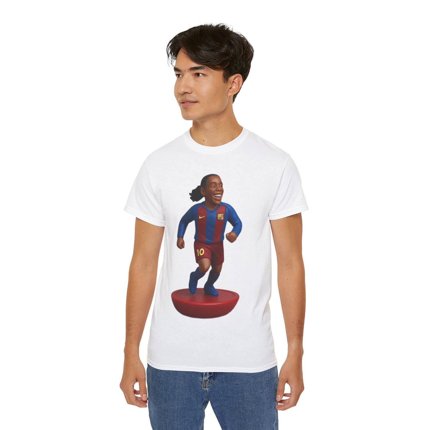 Ronaldinho Subbuteo T-Shirt - Barcelona