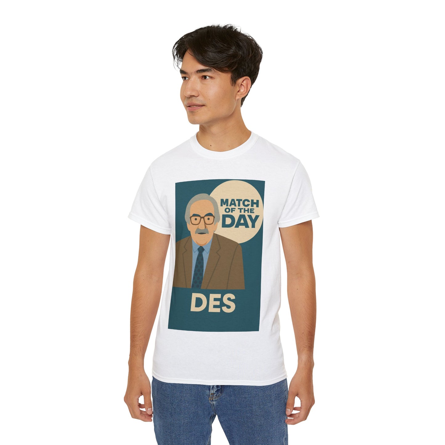 Des Lynam Match of the Day MOTD T-Shirt