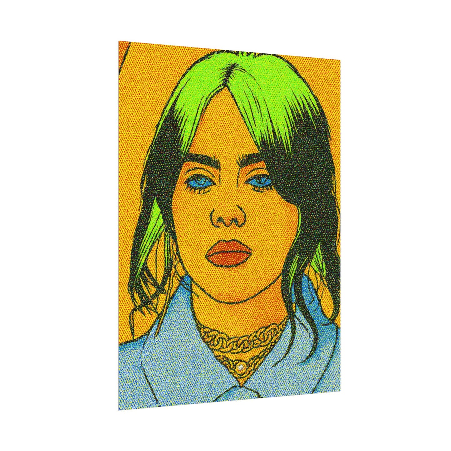 Billie Pop Art Poster