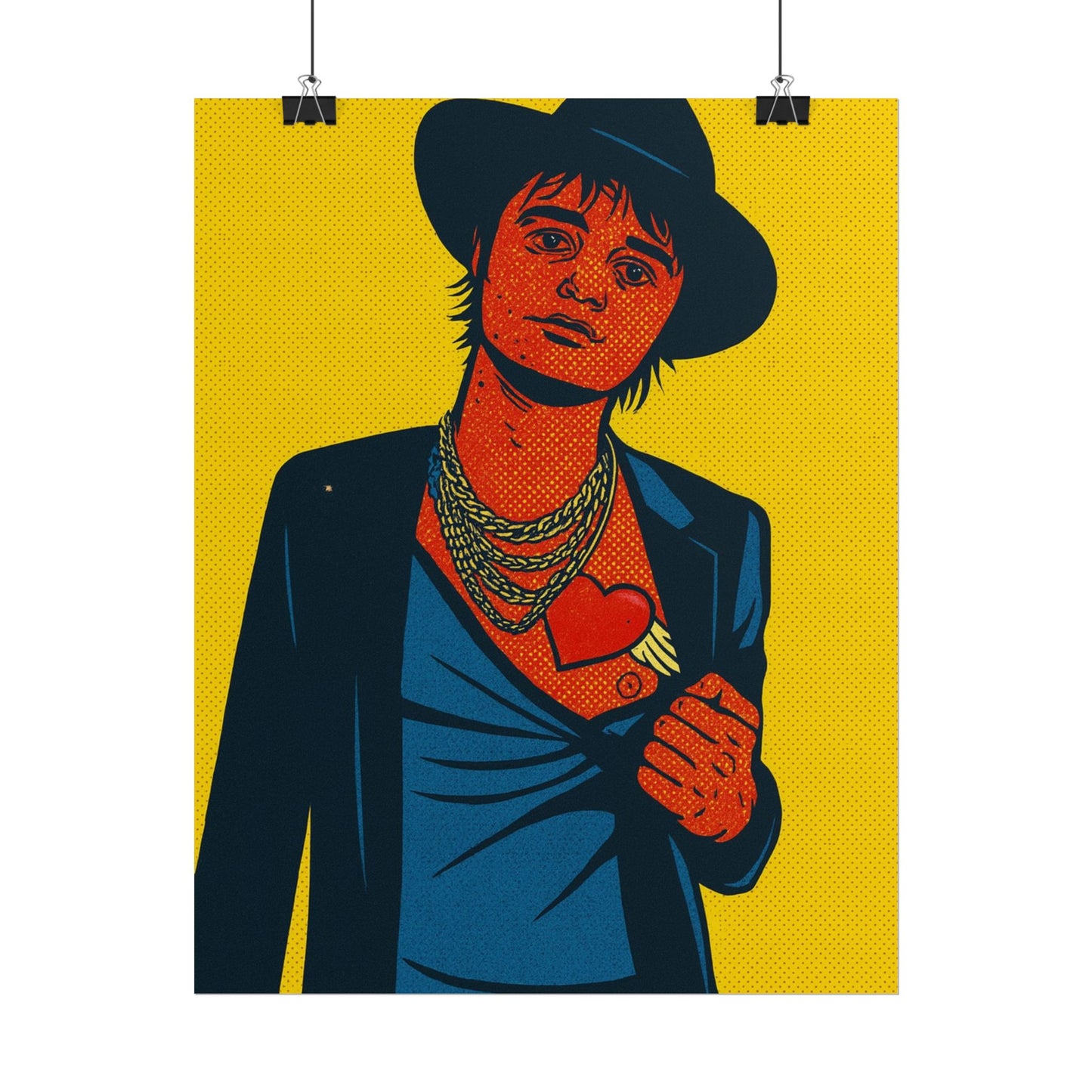 Pete Doherty Pop Art Poster