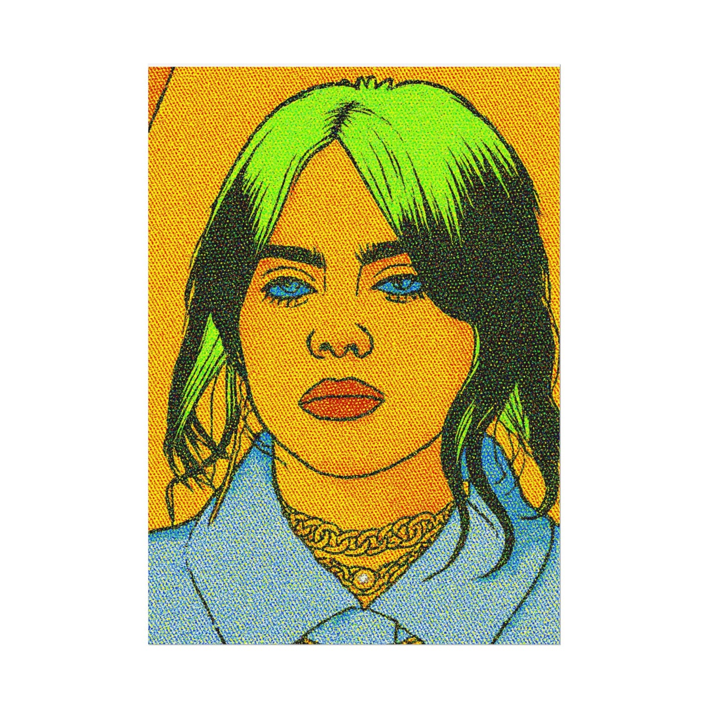 Billie Pop Art Poster