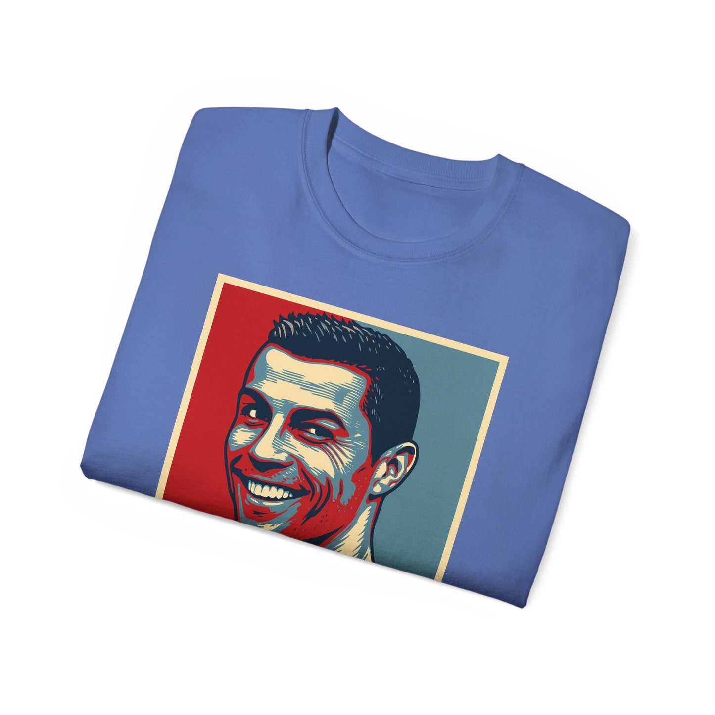 Cristiano Ronaldo Hope Poster T-Shirt - Manchester United Real Madrid