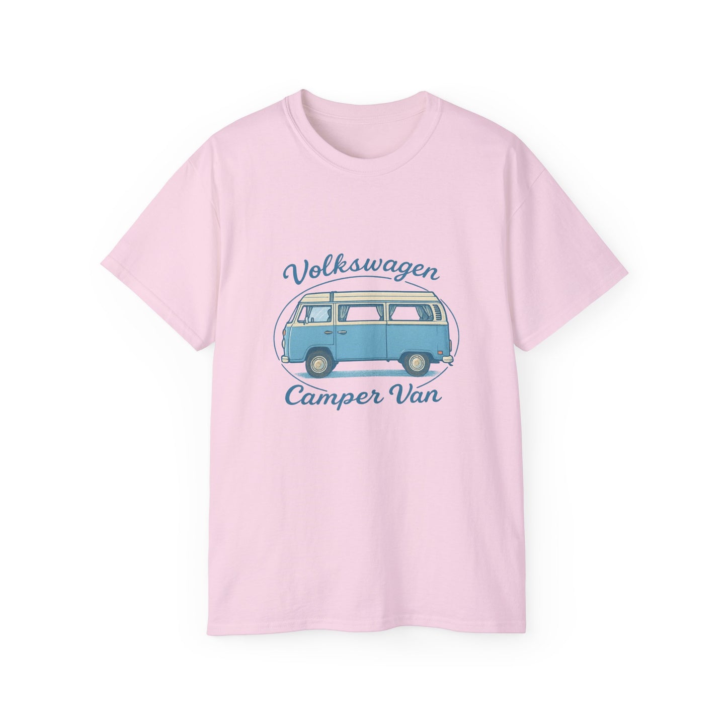 Volkswagen Camper Van Blue Side T-Shirt
