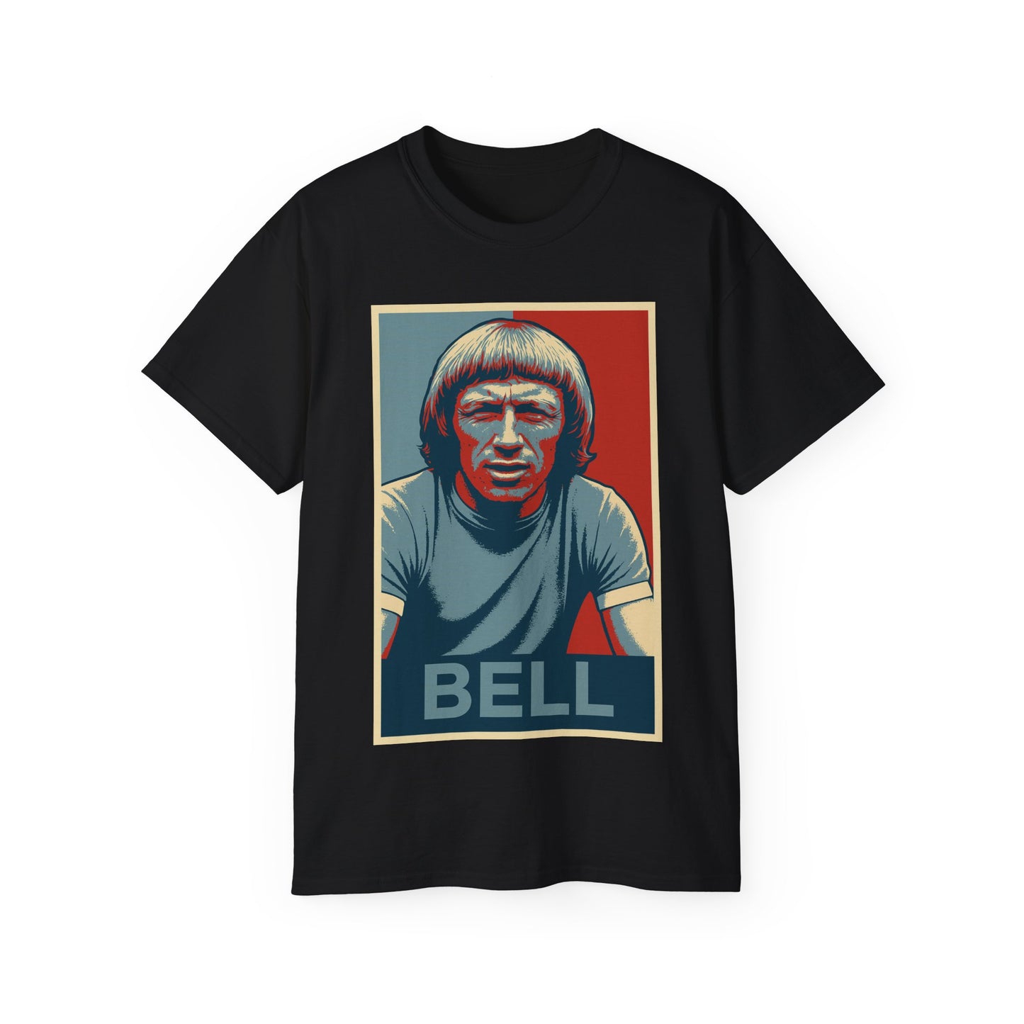 Colin Bell Hope Poster T-Shirt - Manchester City