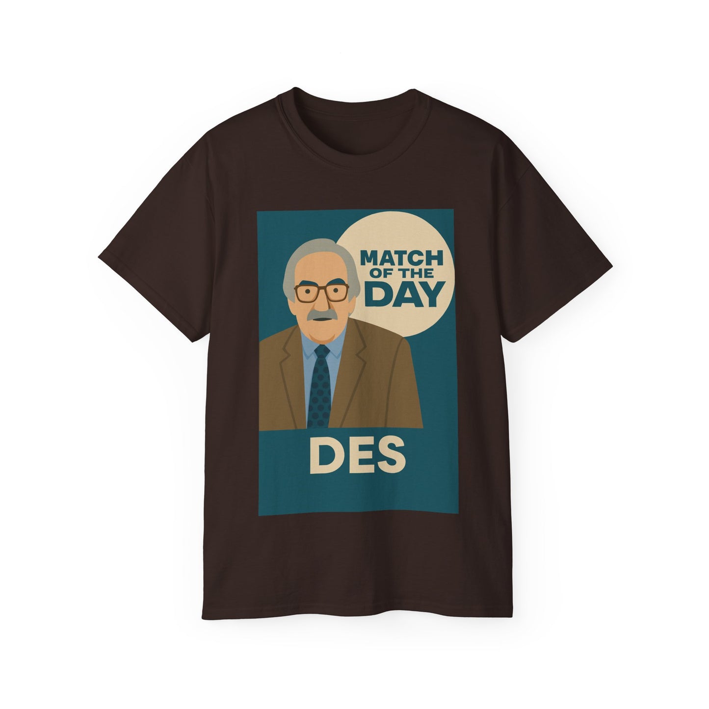 Des Lynam Match of the Day MOTD T-Shirt