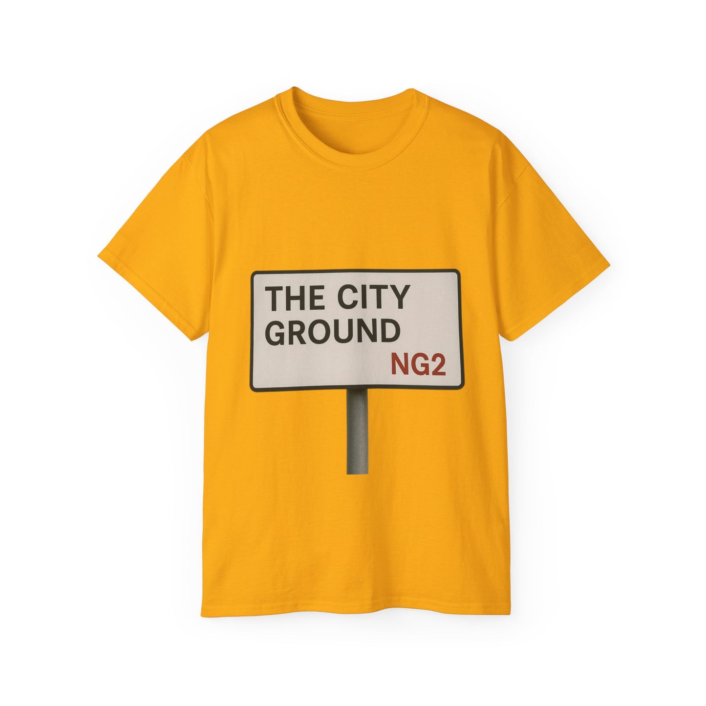 The City Ground Nottingham Forest Road Sign T-Shirt