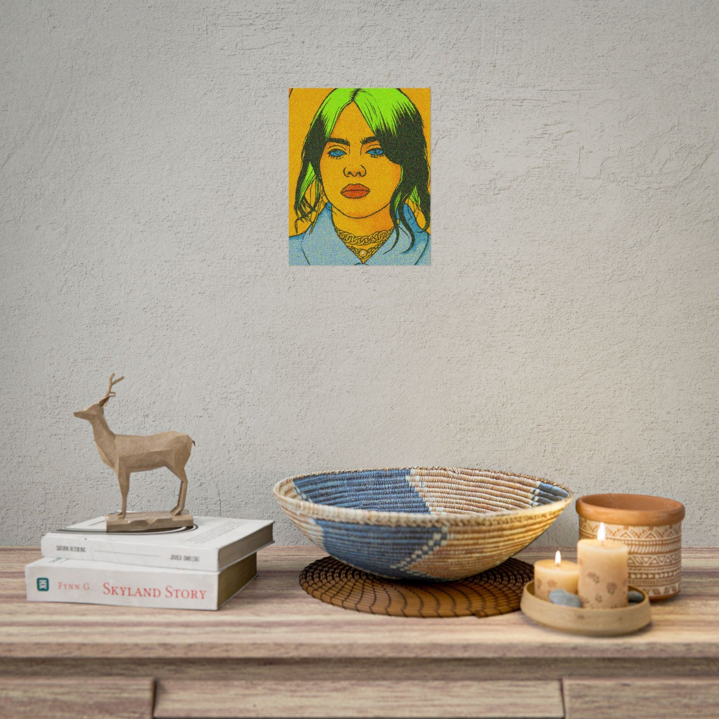 Billie Pop Art Poster