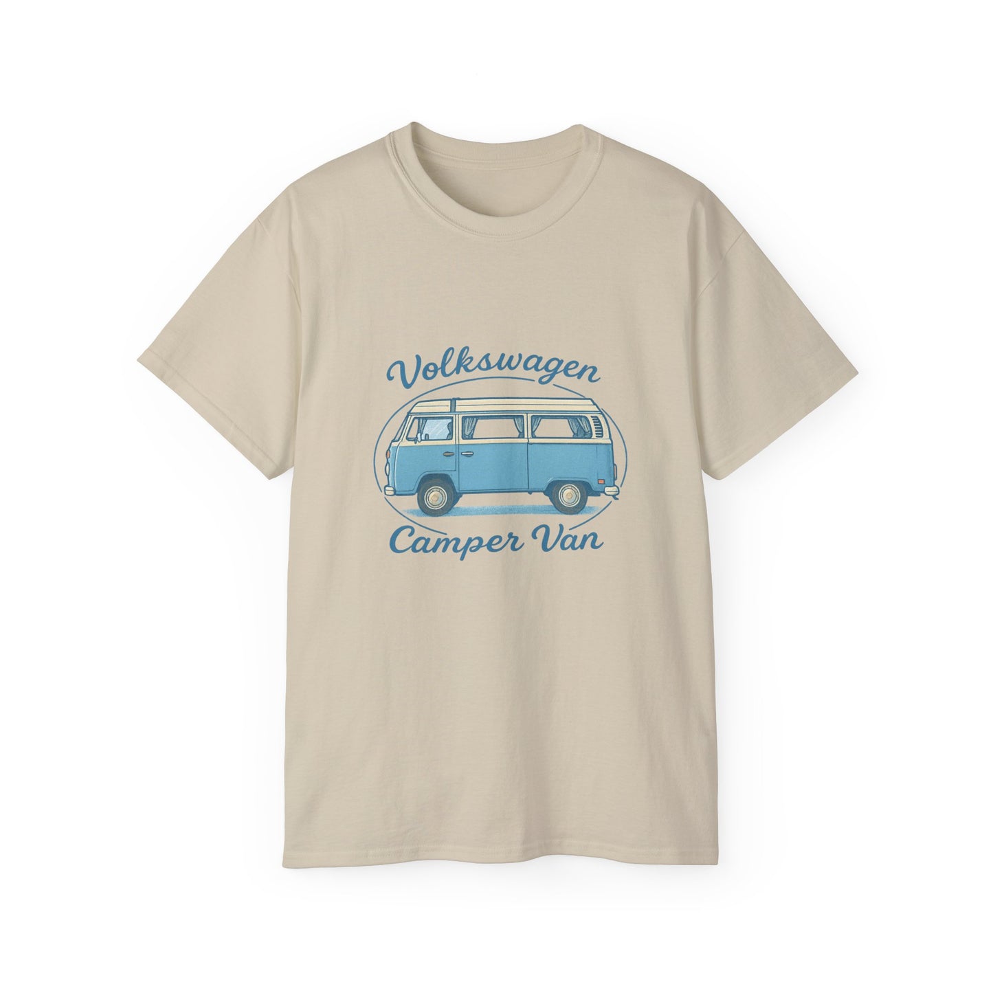Volkswagen Camper Van Blue Side T-Shirt