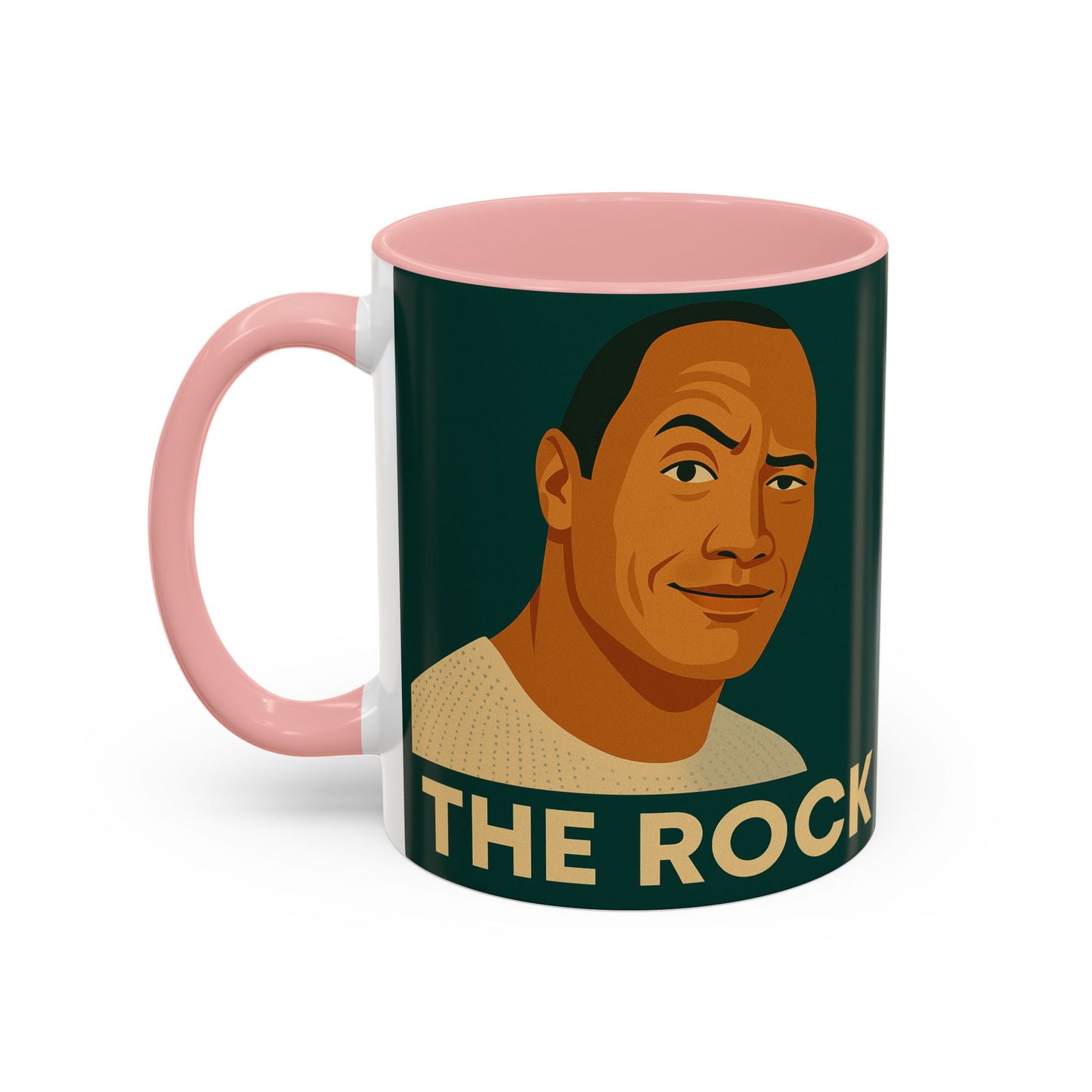 The Rock Coffee Mug, Fun Gift for Fans, Unique Home Decor, Inspirational Drinkware, Collector's Item, Birthday or Holiday Gift