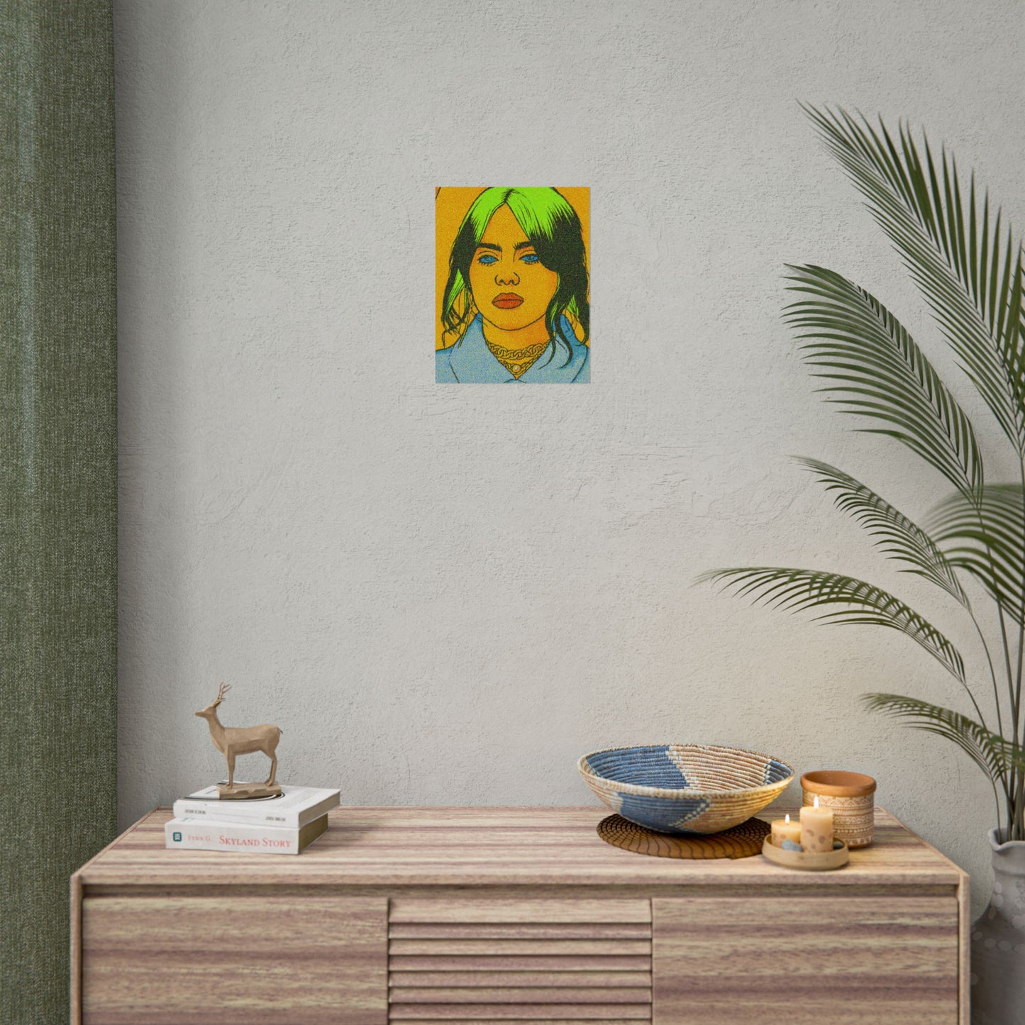 Billie Pop Art Poster