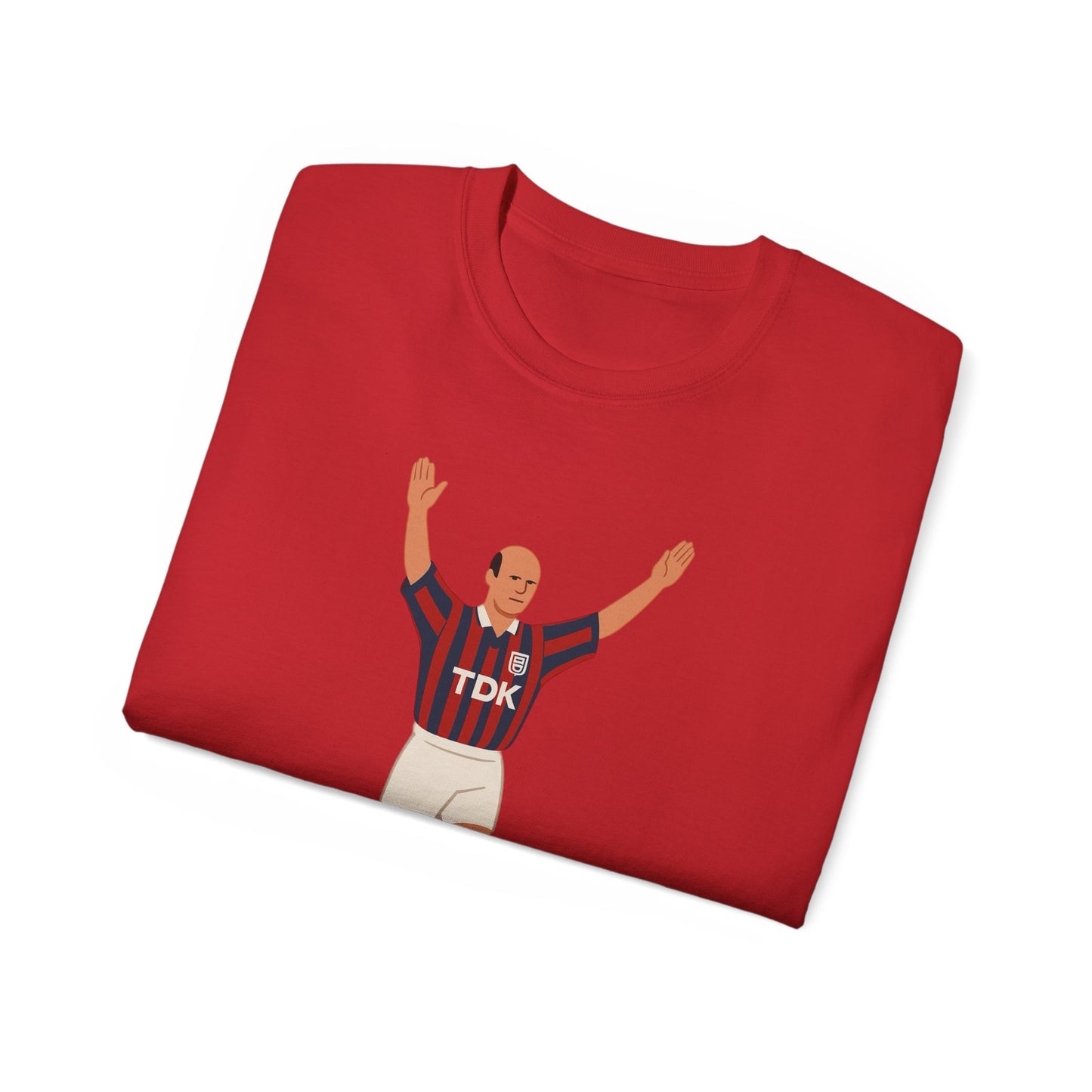 Attilio Lombardo Cartoon Subbuteo T-Shirt - Crystal Palace