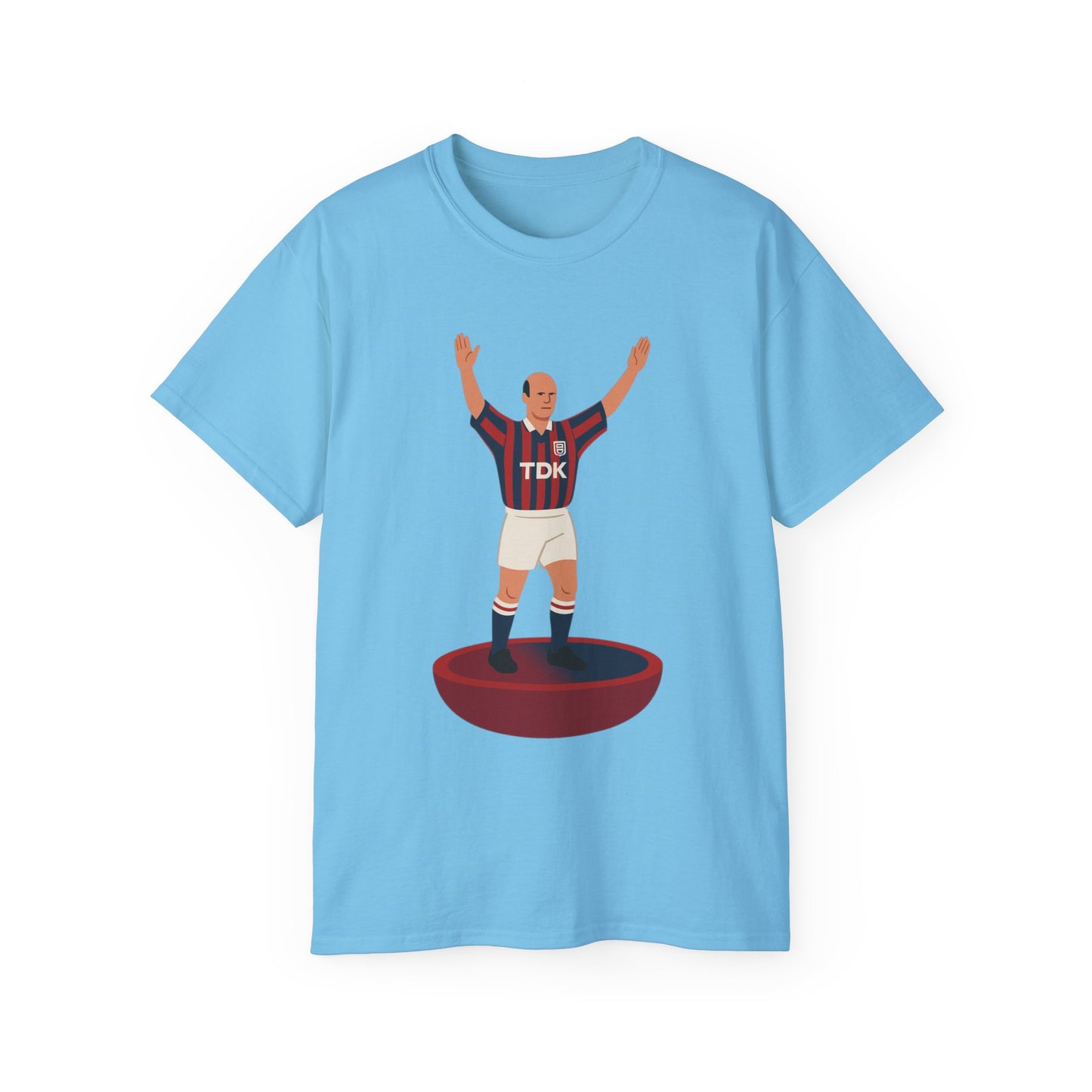 Attilio Lombardo Cartoon Subbuteo T-Shirt - Crystal Palace