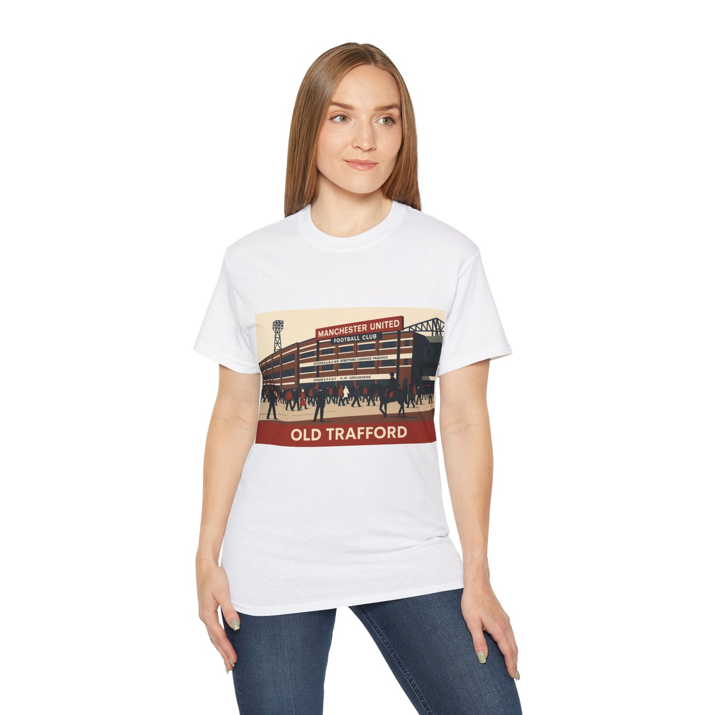 1980s Old Trafford Graphic Tee