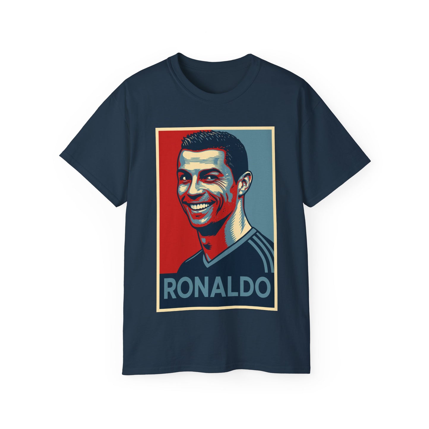 Cristiano Ronaldo Hope Poster T-Shirt - Manchester United Real Madrid
