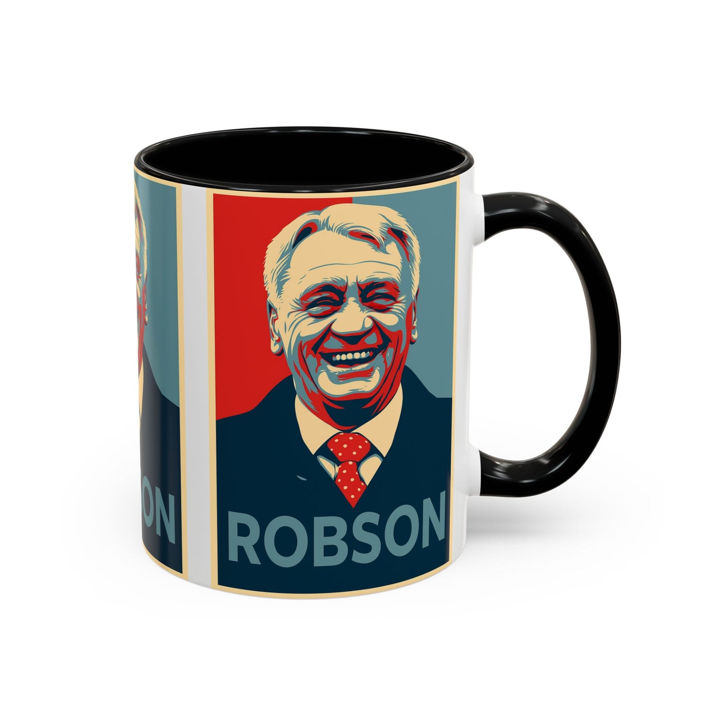 Bobby Robson Hope Poster Mug - Newcastle United Ipswich Town