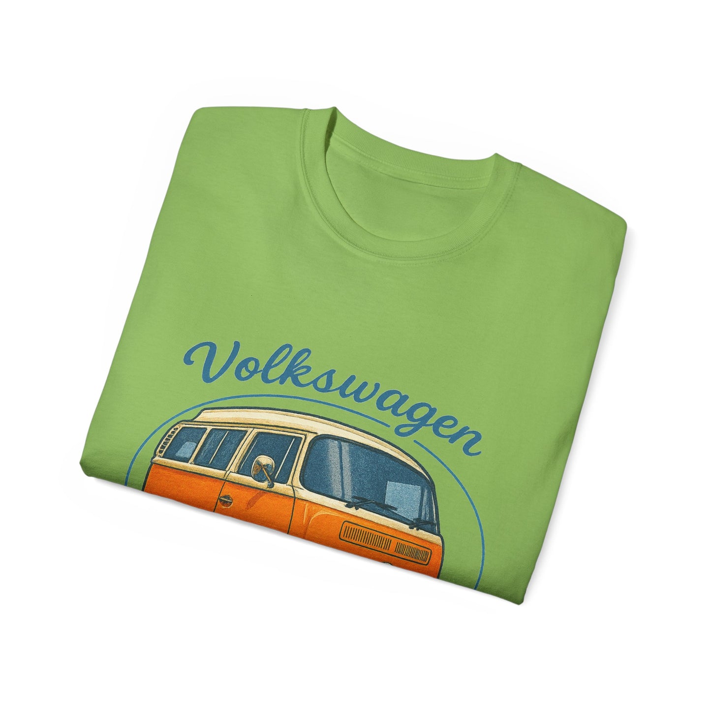 Vintage Volkswagen Camper Van Light Orange T-Shirt