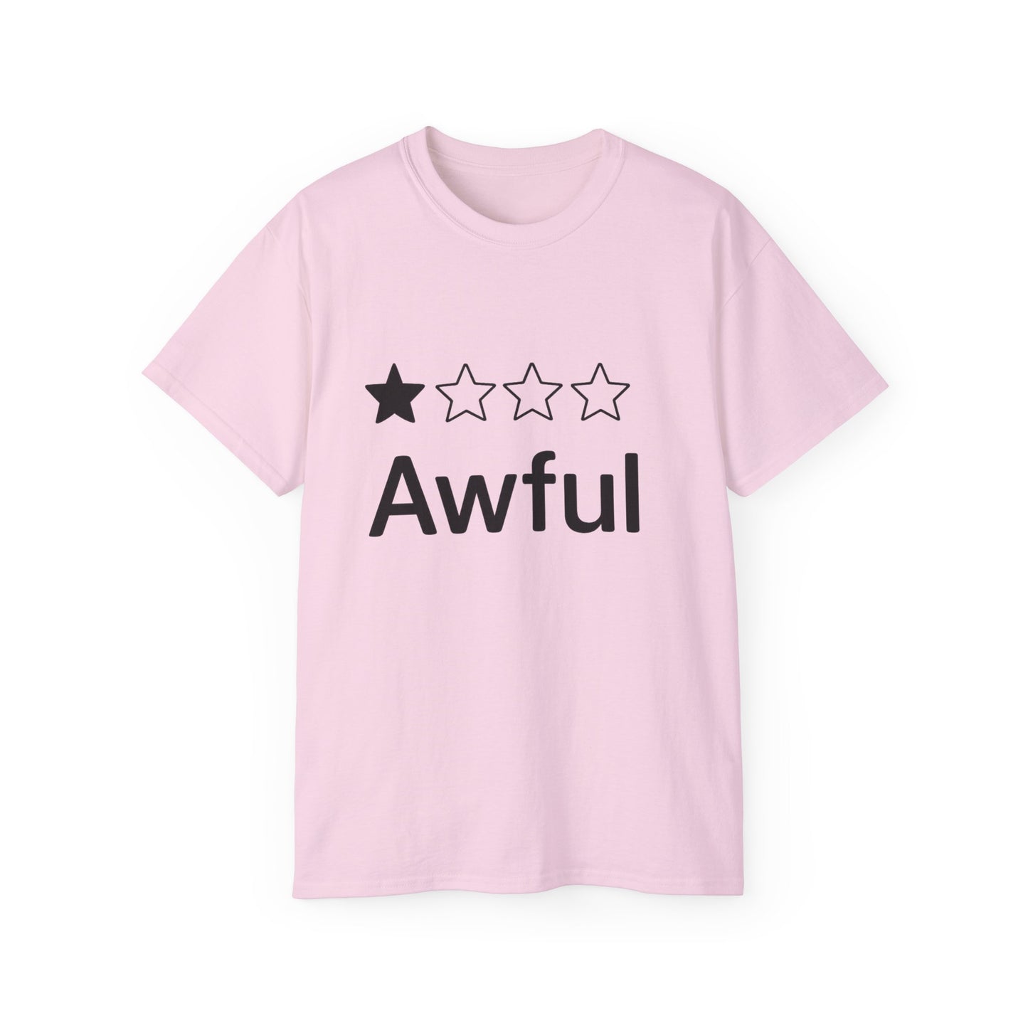 Awful Rating 1 Star Review T-Shirt