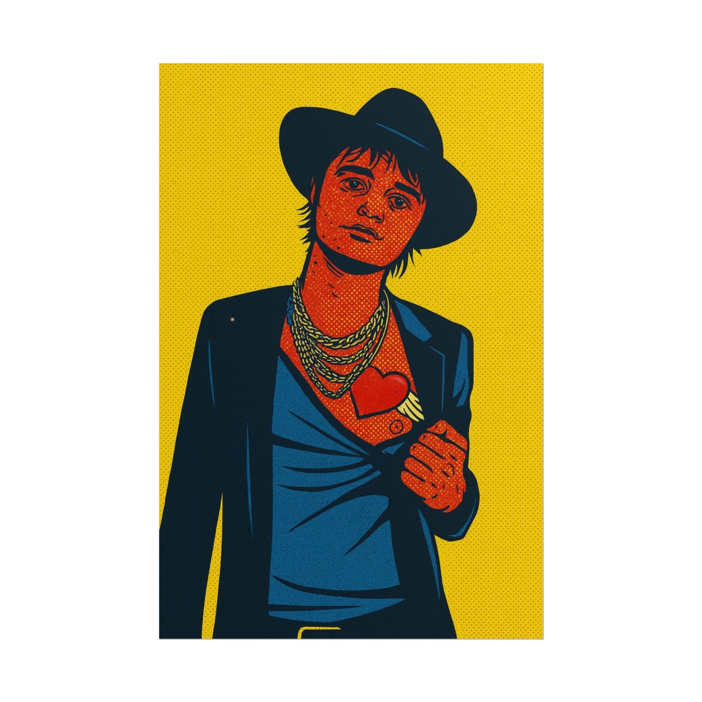 Pete Doherty Pop Art Poster