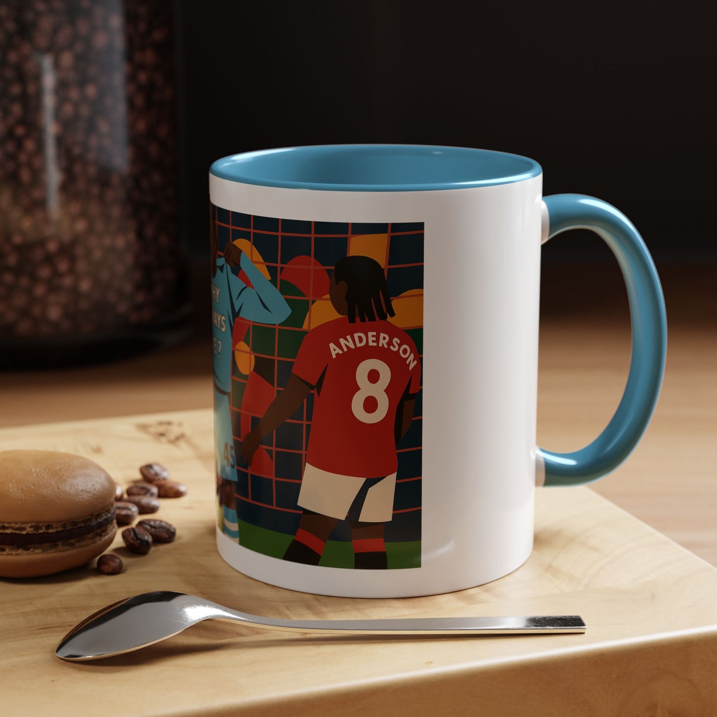 Balotelli Why Always Me? Mug - Manchester City