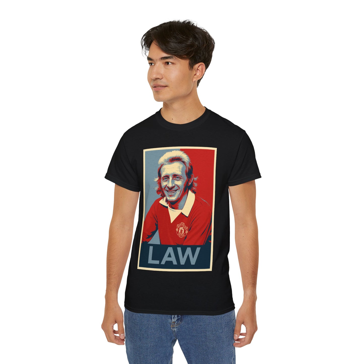 Denis Law Hope Poster - Manchester United