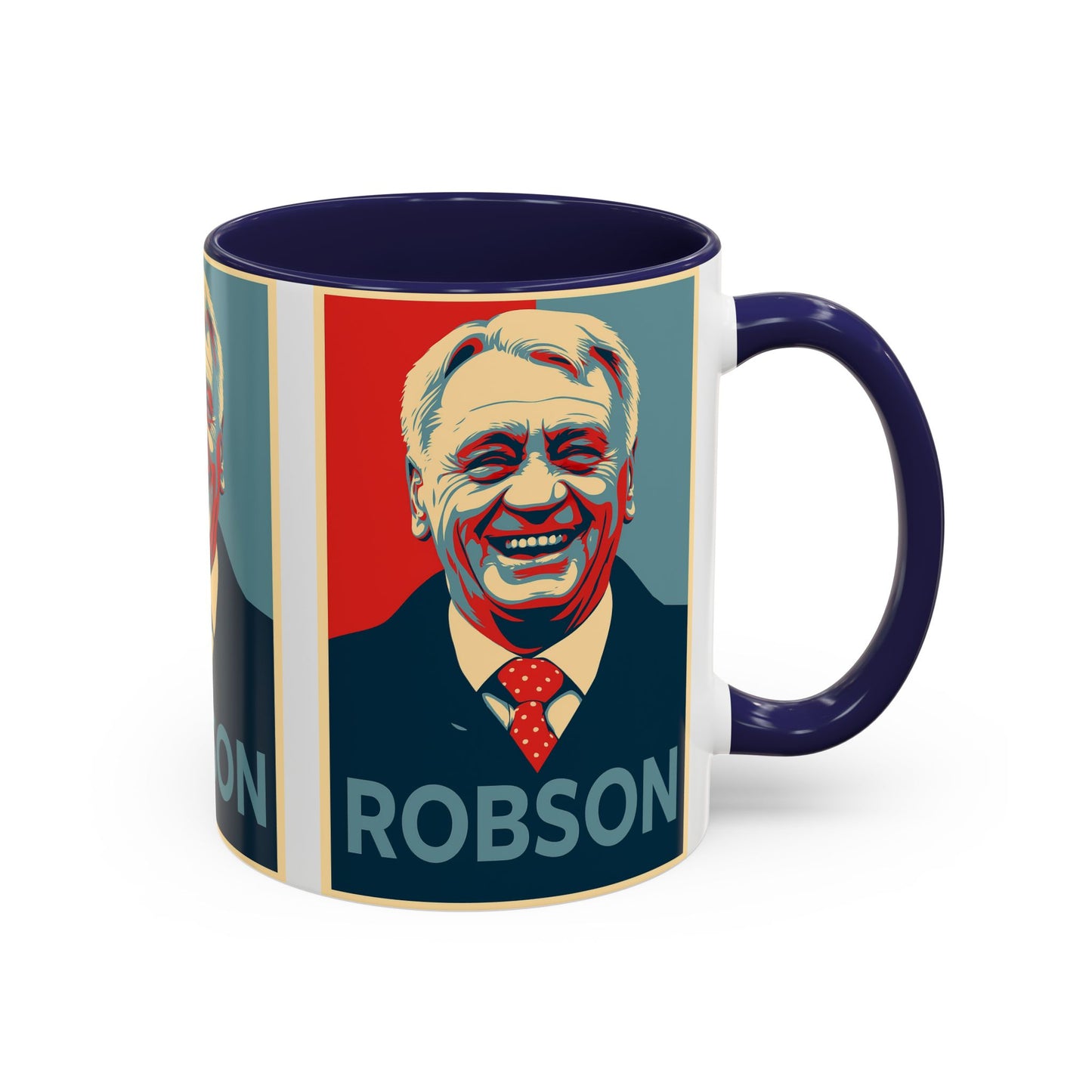 Bobby Robson Hope Poster Mug - Newcastle United Ipswich Town