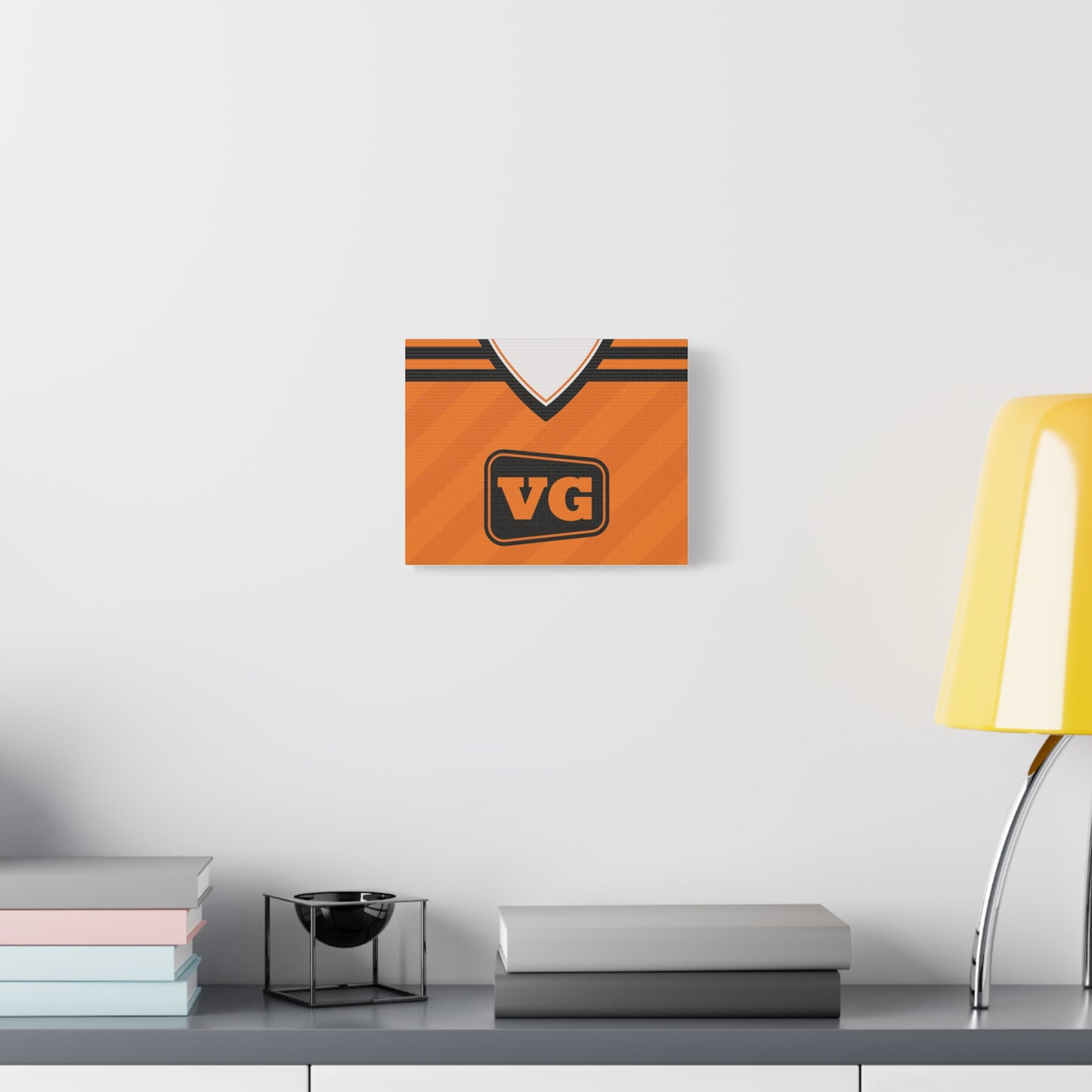 Dundee United 1985-87 Home Shirt Canvas