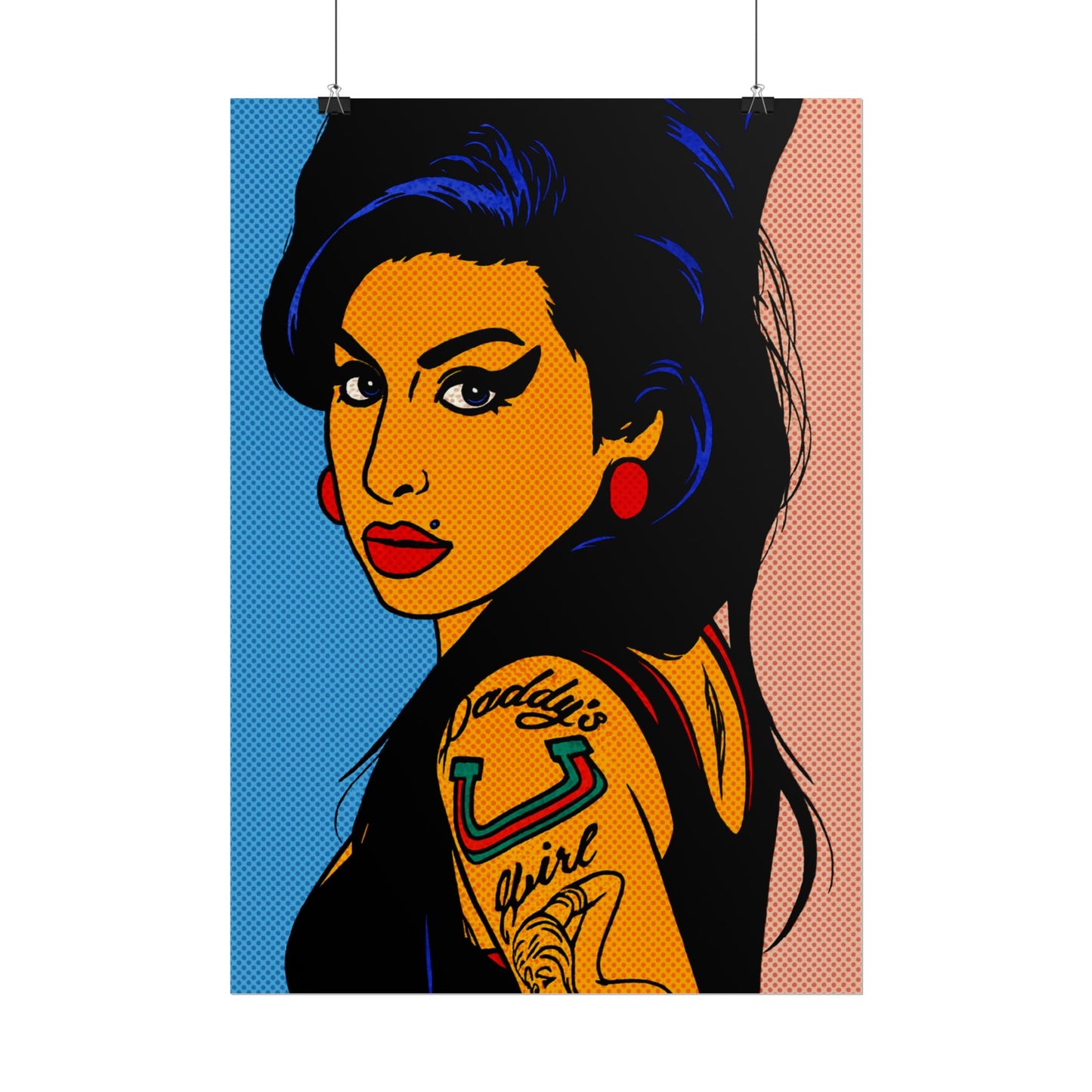 Amy Winehouse Pop Art Poster