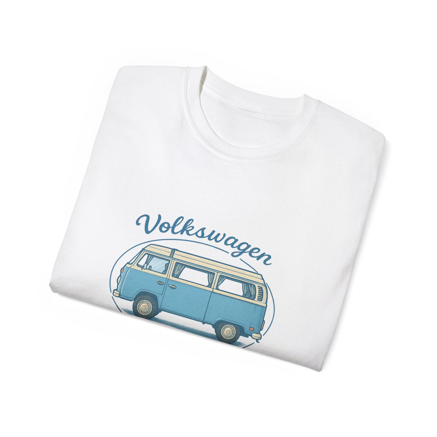Volkswagen Camper Van Blue Side T-Shirt
