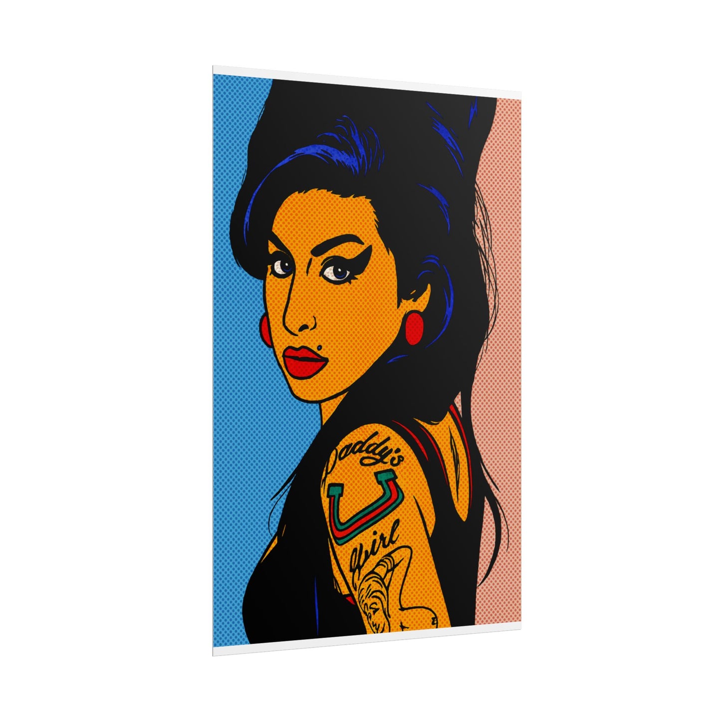 Amy Winehouse Pop Art Poster