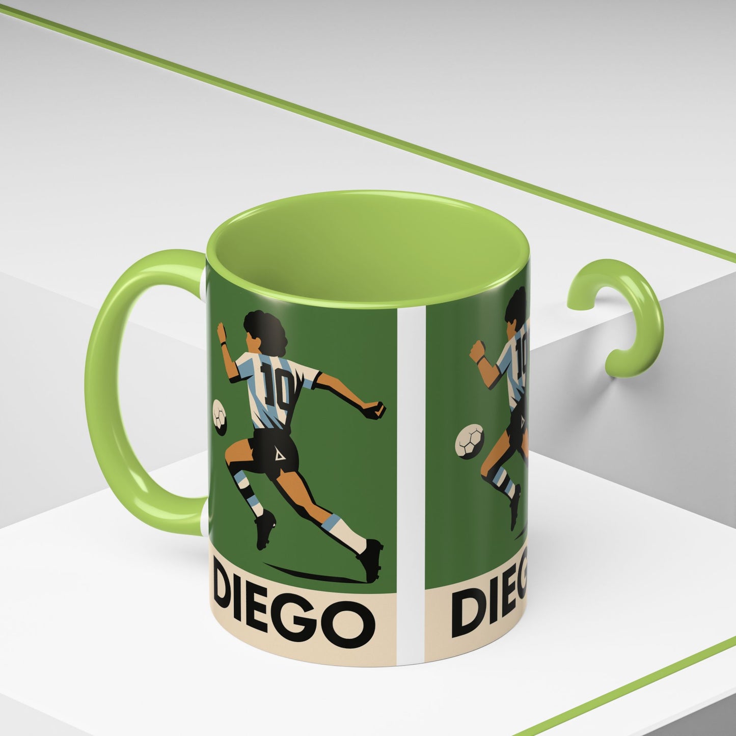 Diego Maradona Gliding Mug - Argentina