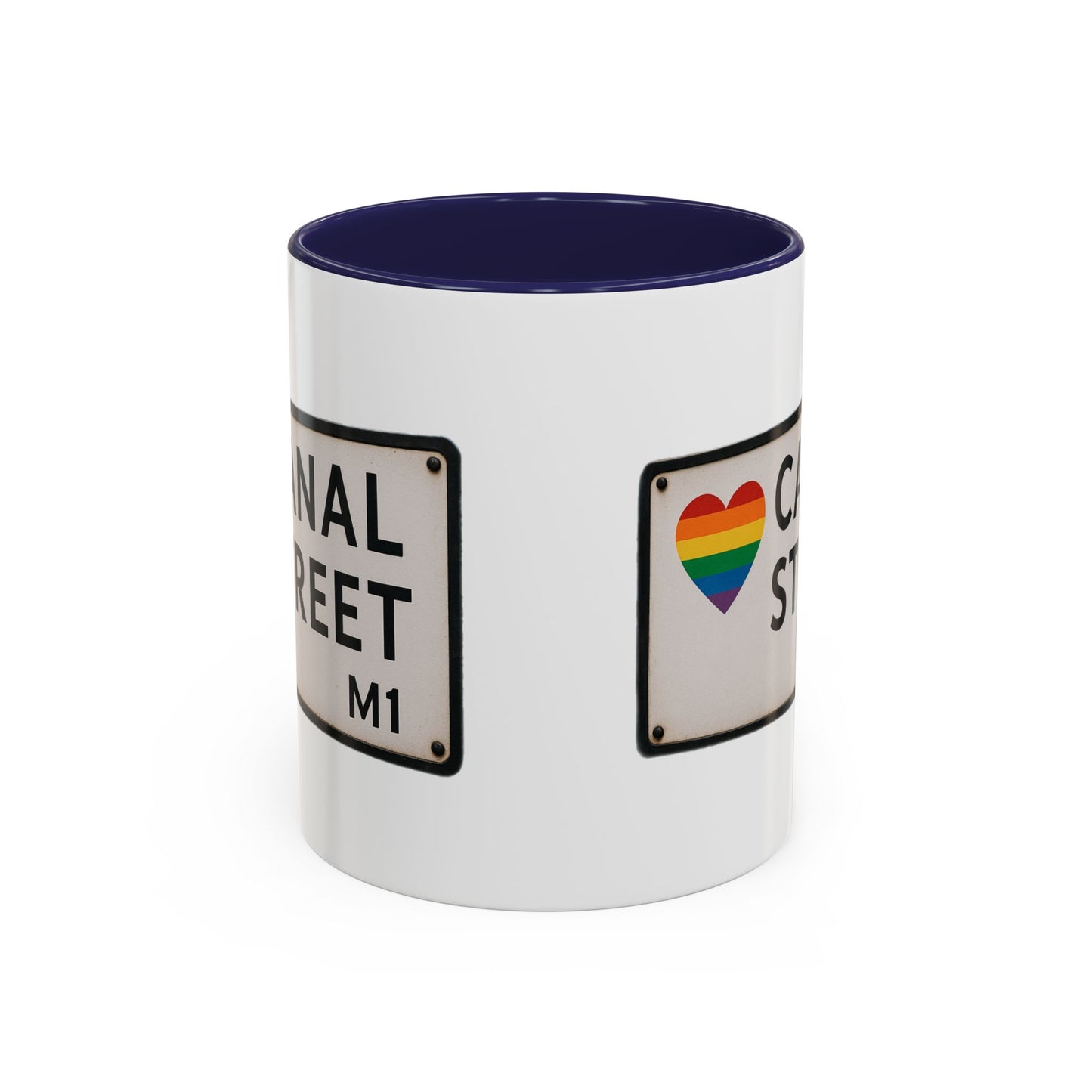 Canal Street Road Sign Mug