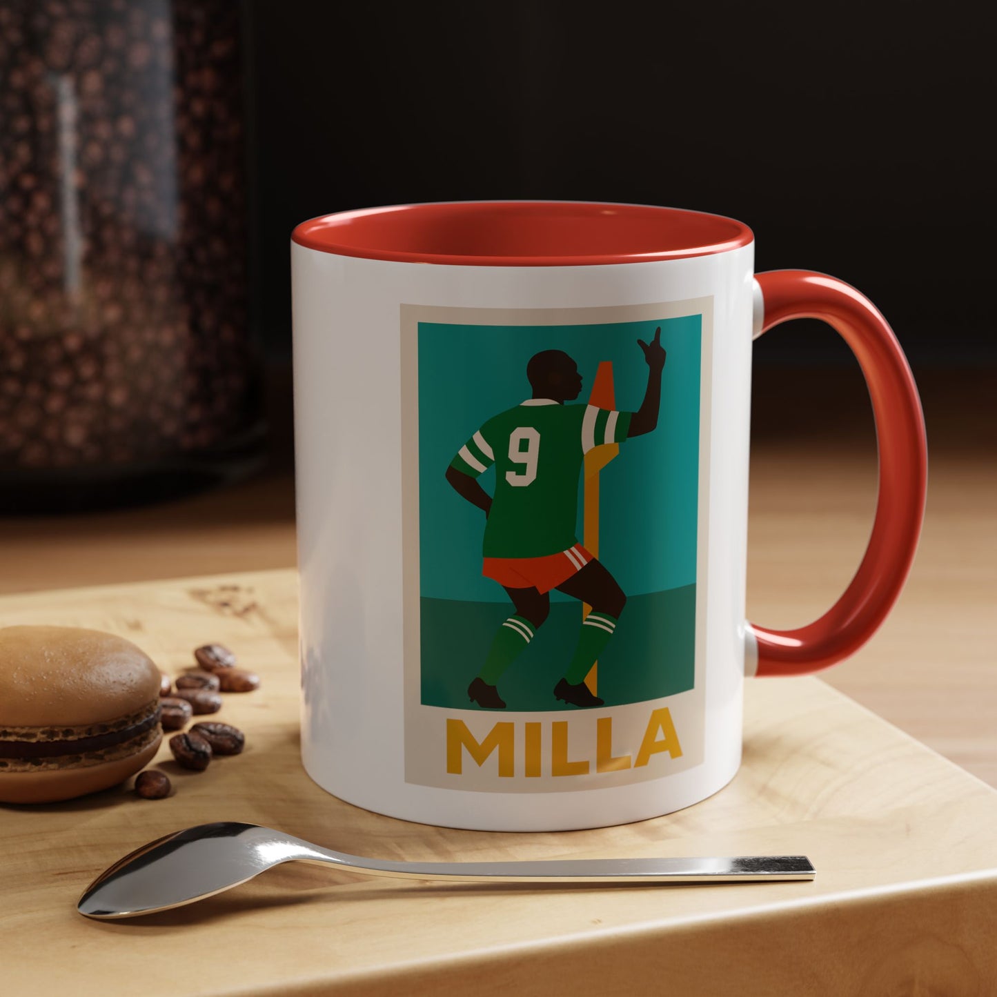 Roger Milla Cameroon Mug