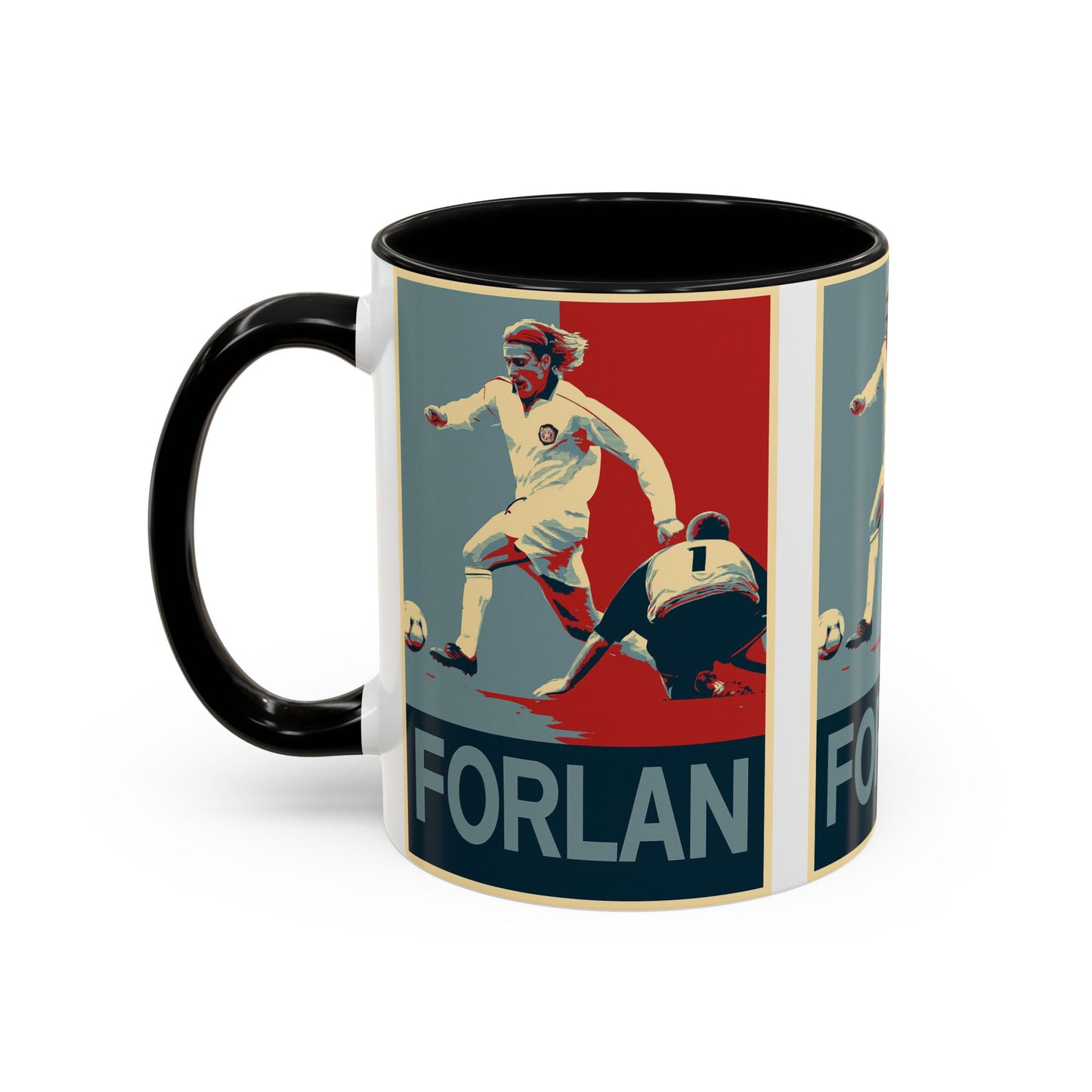 Diego Forlan Liverpool Goal Mug - Manchester United
