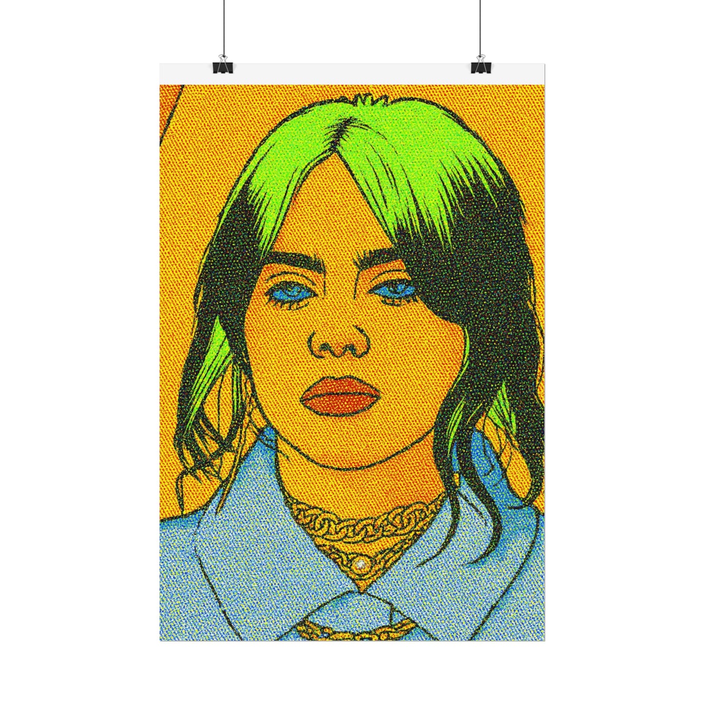 Billie Pop Art Poster