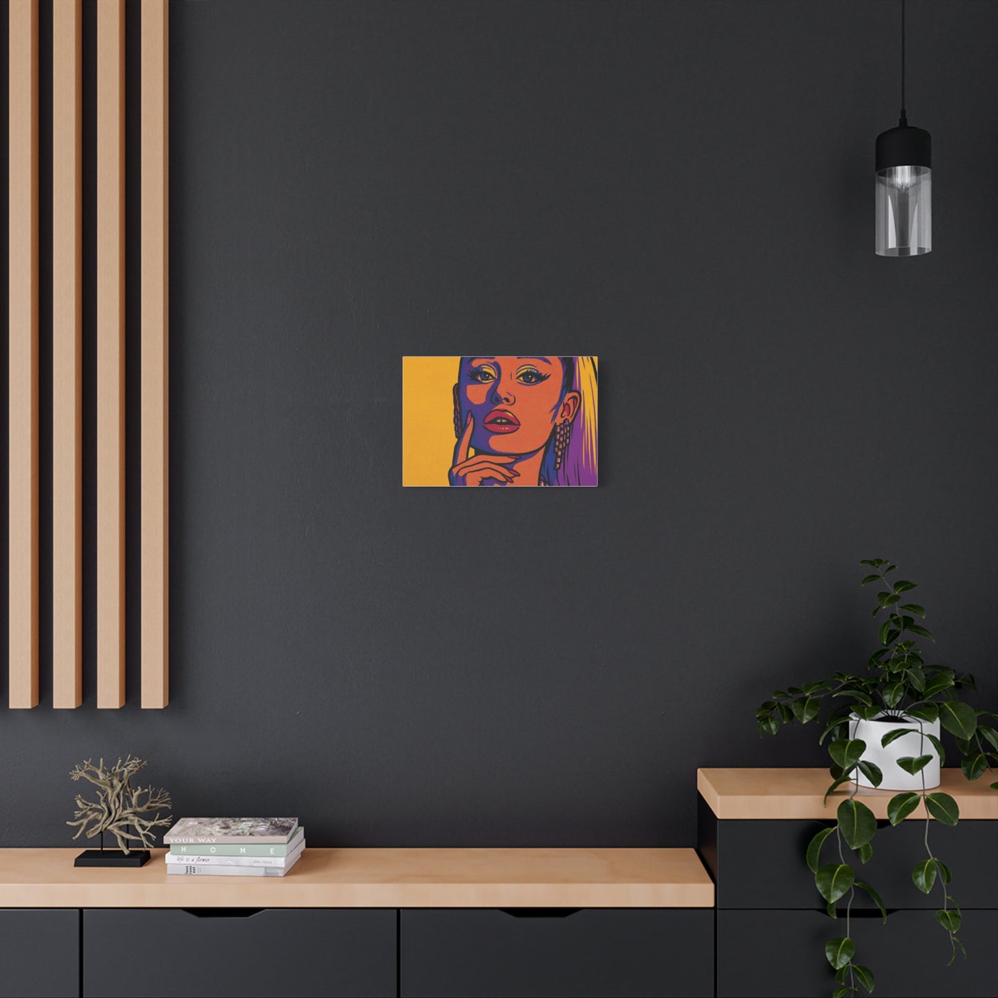 A r i a na Grande Pop Art Canvas