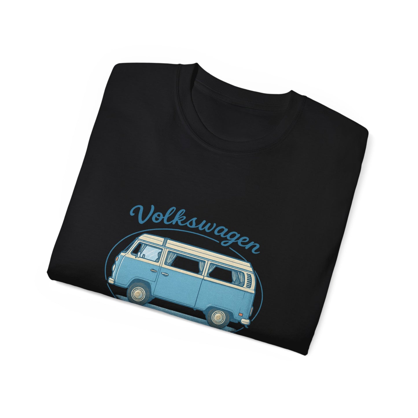 Volkswagen Camper Van Blue Side T-Shirt