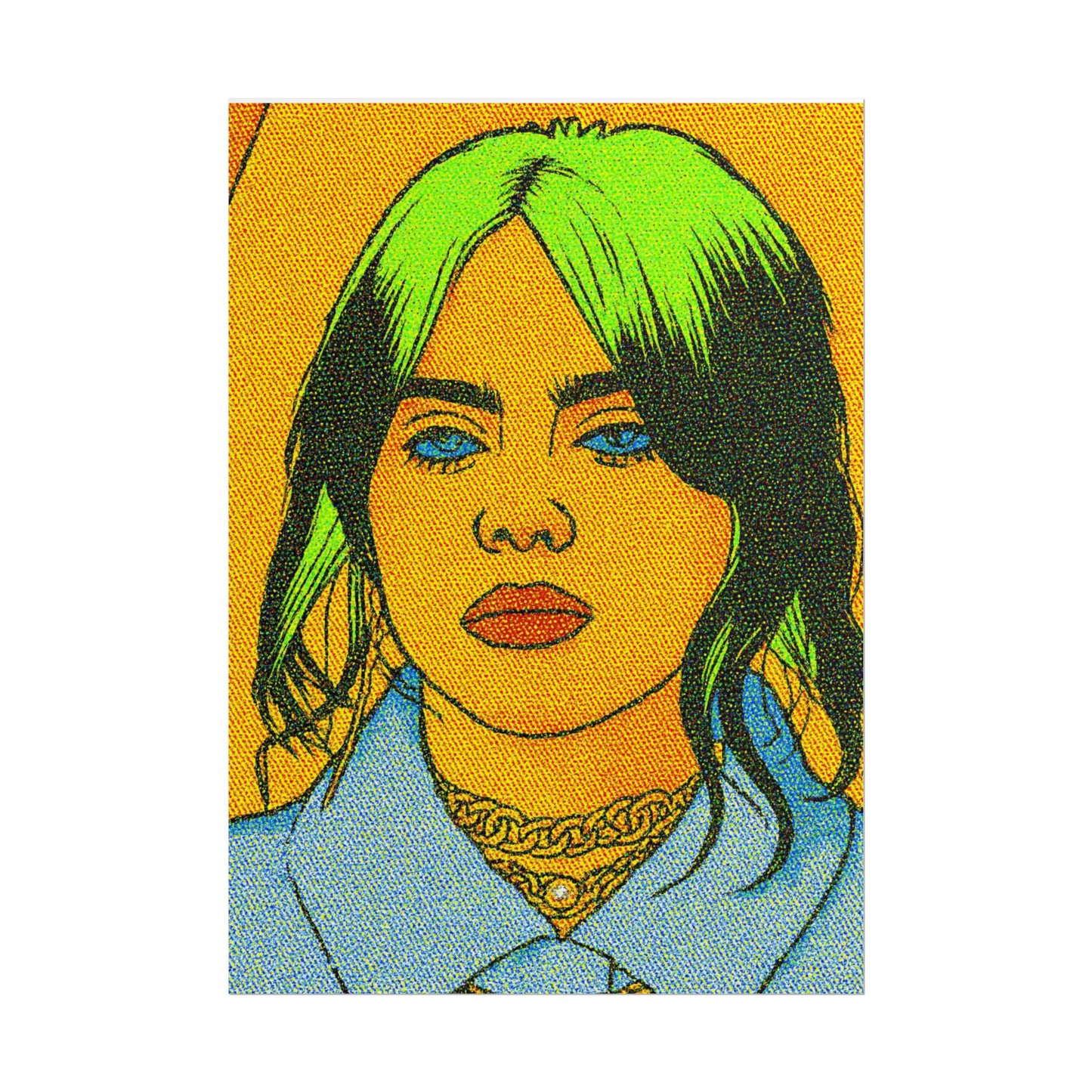 Billie Pop Art Poster