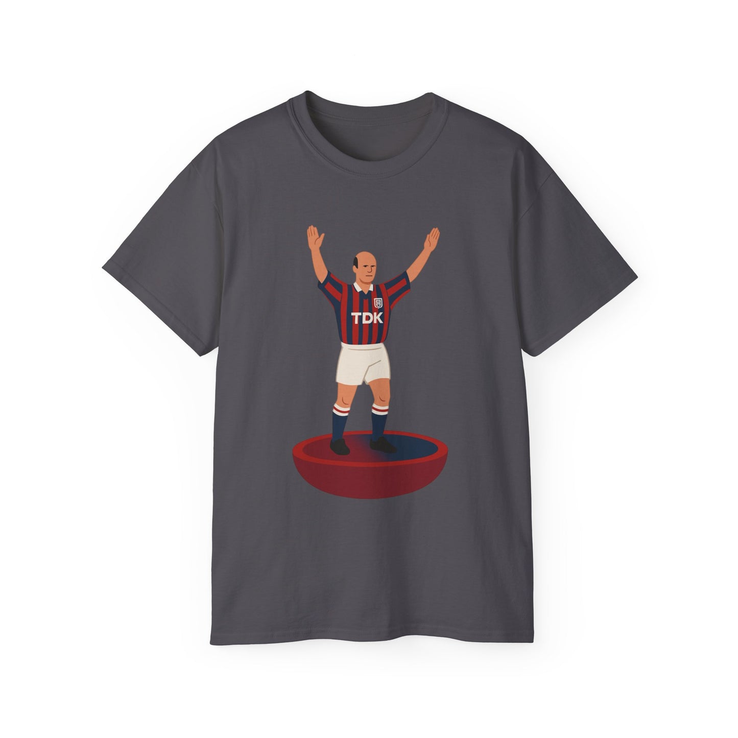 Attilio Lombardo Cartoon Subbuteo T-Shirt - Crystal Palace