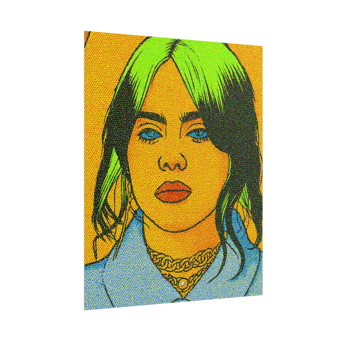 Billie Pop Art Poster