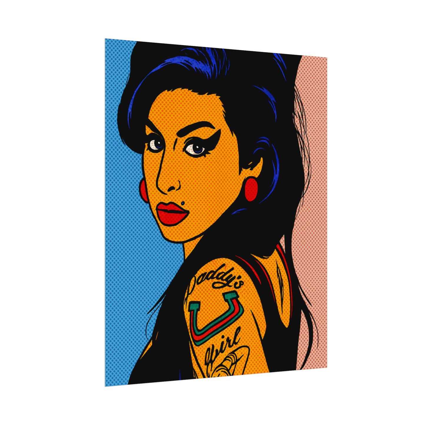 Amy Winehouse Pop Art Poster